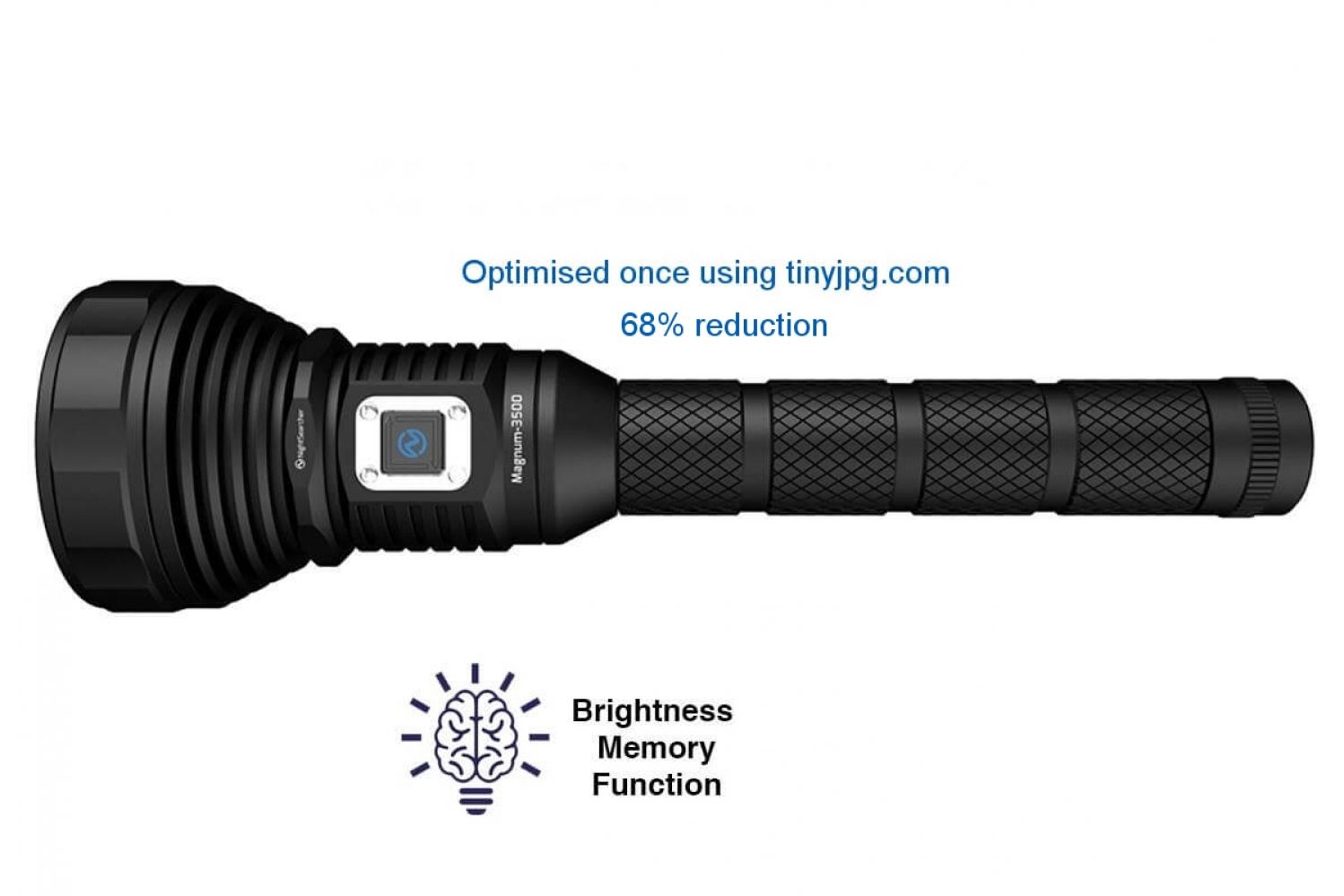Nightsearcher Magnum 3500 LED Flashlight 1