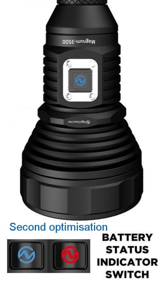 Nightsearcher Magnum 3500 LED Flashlight 2 #2